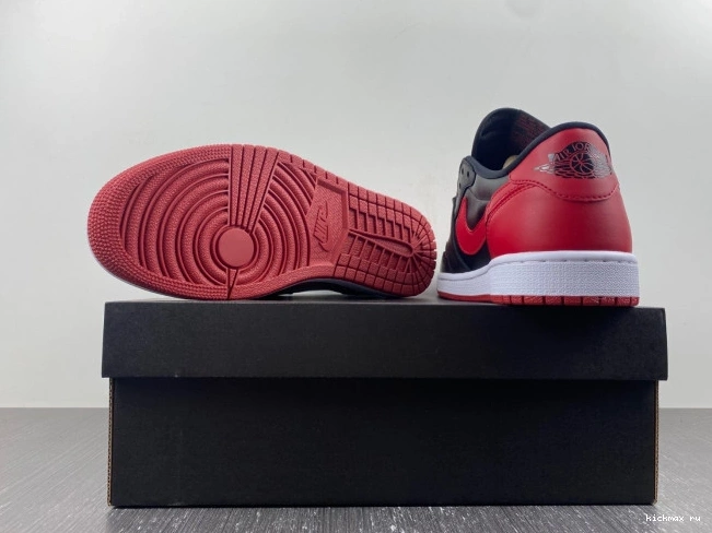 Rep 705329-001 Bred Retro Low Air Jordan 1 0815